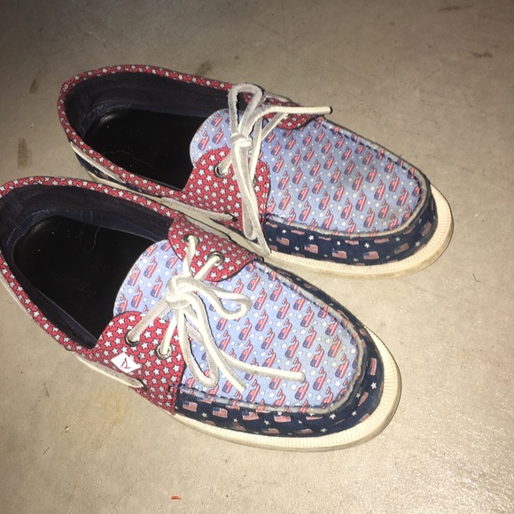 Mens Sperry x Vinyard Vines boat shoes